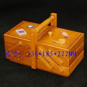 cutie de cusut din lemn